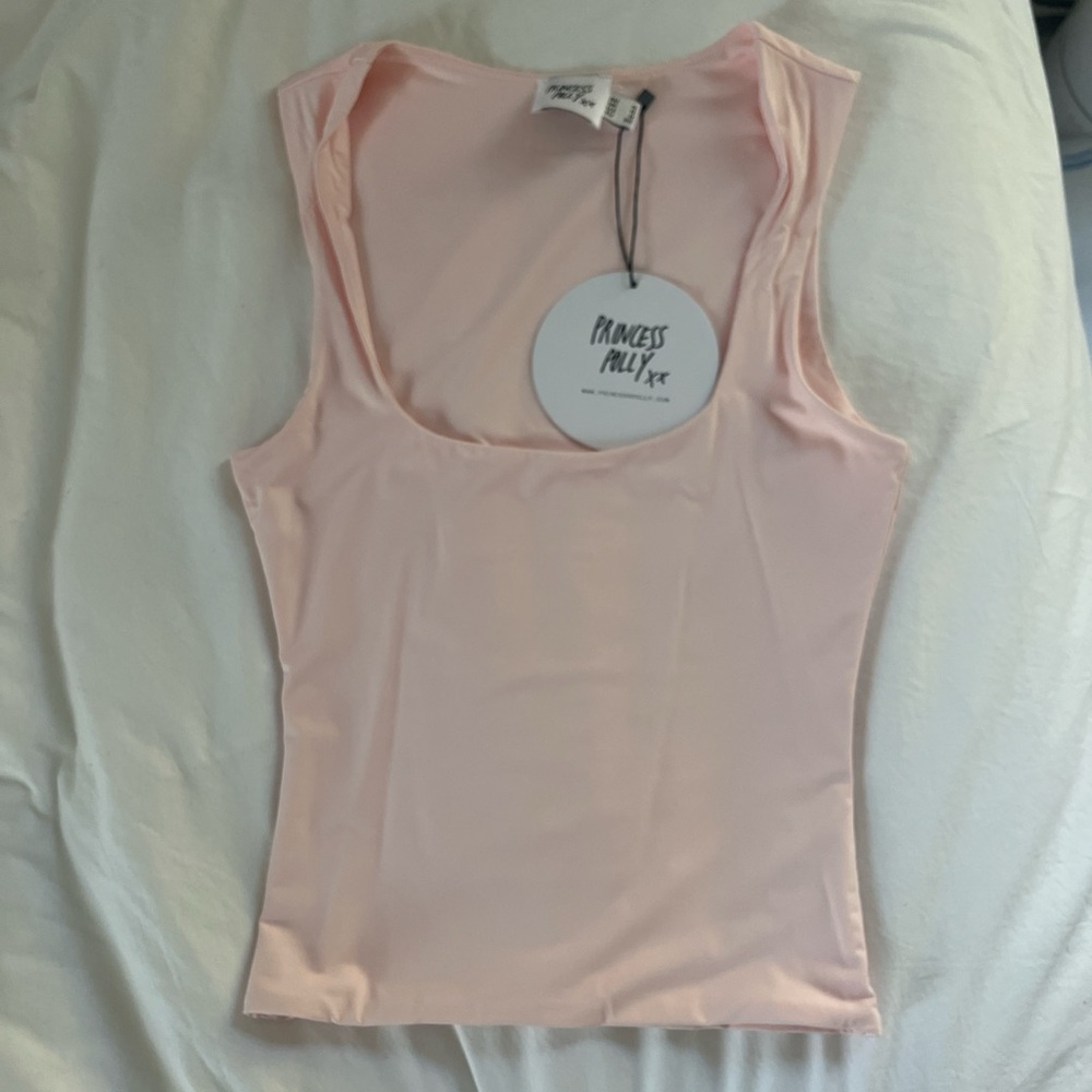 Princess Polly Pink Sleeveless Top